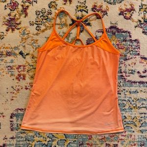 OTF moisture wicking striped tank, size medium